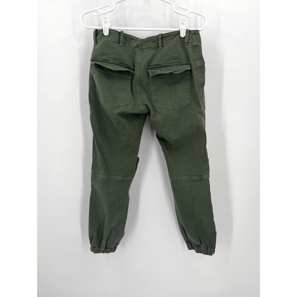 Nili Lotan Mid-Rise Military Crop Jogger Pants - Picture 4 of 6